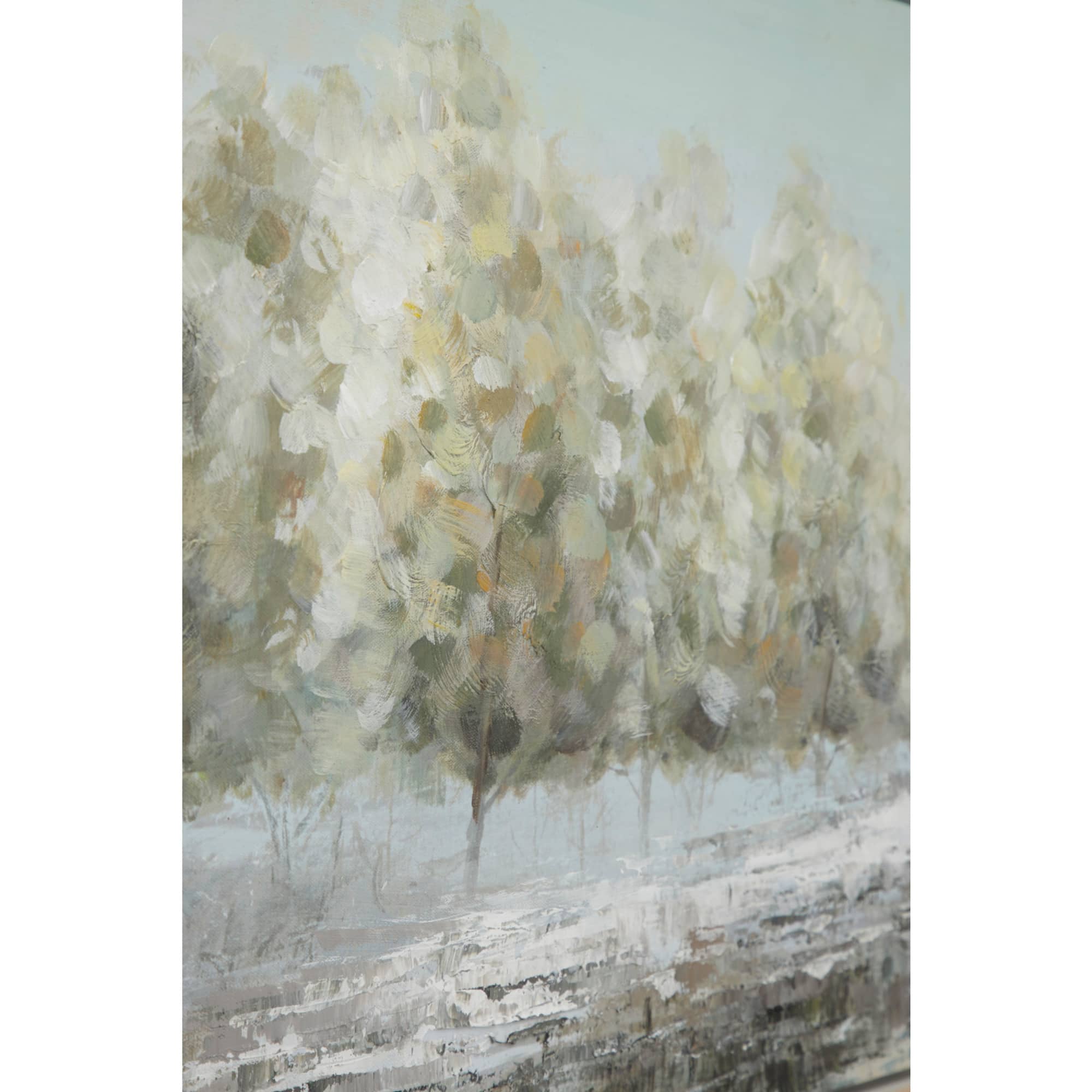 Green Traditional Landscape Canvas Wall Art, 20" x 71"